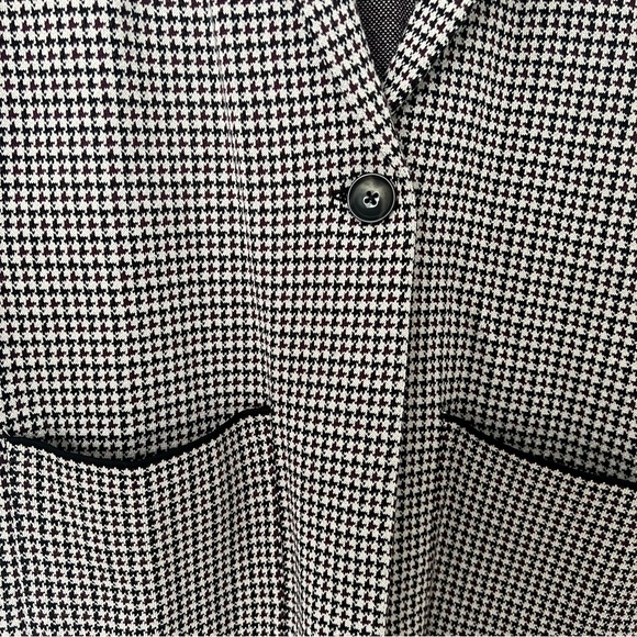 RW&Co Plaid Long Jacket/Coatigan - Picture 3 of 5